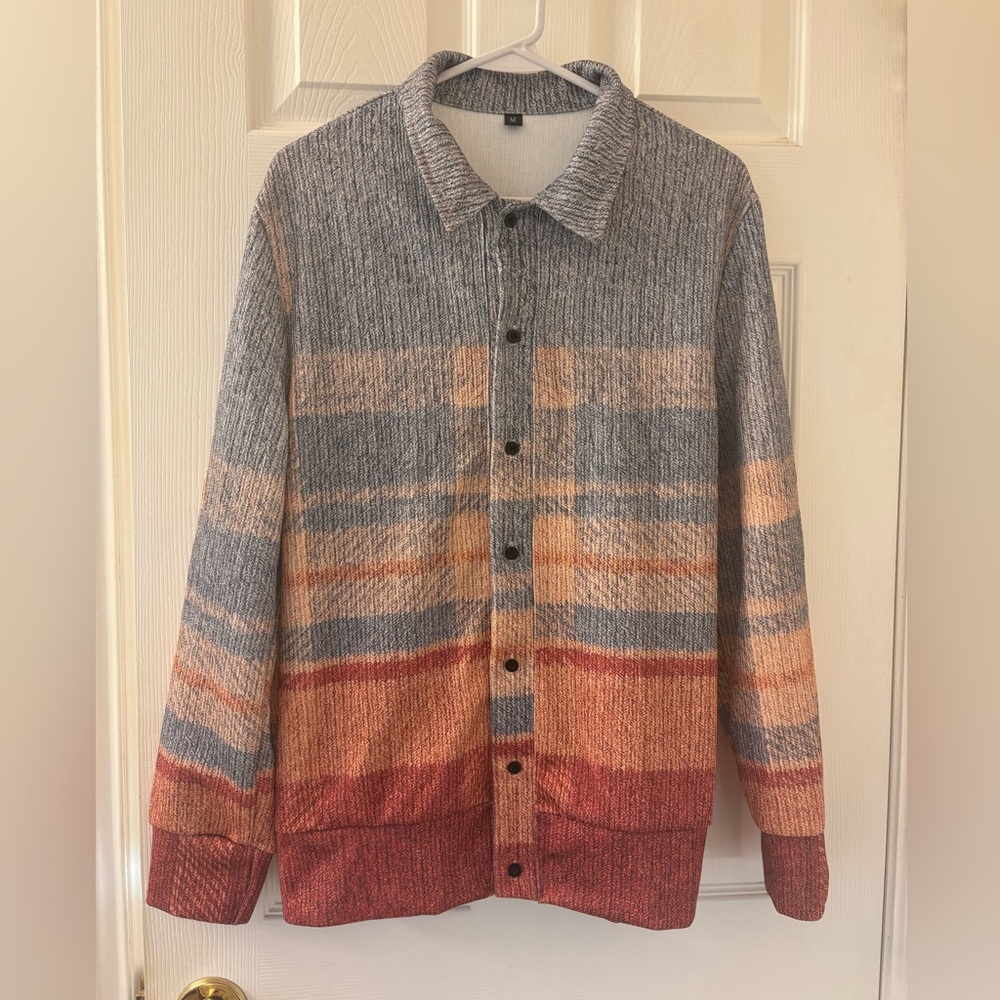 Stylish Multicolor Button Down Shirt for Women